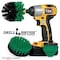 Drill Brush Power Scrubber By Useful Products 5 in W 5 in L Brush, Green G-S-4CO-QC-DB - alternate 3